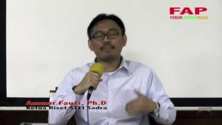 FAP: Ammar Fauzi, Ph.D on Post Sekulerisme