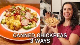 Easy Dinner and Lunch Recipes: Carla’s Canned Chickpea Celebration!