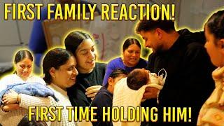 Relatives Meeting BABY BOY for the First Time! | Must Watch!