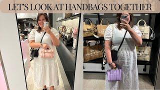 LUXURY SHOPPING VLOG *LET'S GO AND TRY ON HANDBAGS*