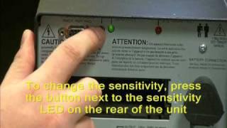 What are the different sensitivity settings of a Smart-UPS?