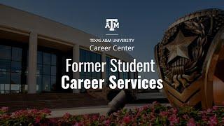 Overview of Former Student Career Services