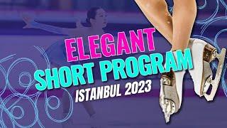 Anastasia BRANDENBURG (SUI) | Junior Women Short Program | Istanbul 2023 | #JGPFigure