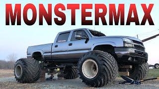 Building the worlds first DURAMAX MONSTER TRUCK. 3 foot wide wheels