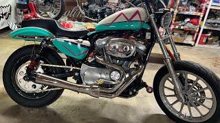 Sportster stunt bike gets ANOTHER make over…