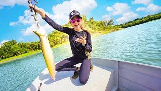 PRIMEIRO DIA DE PESCA NA AMAZÔNIA