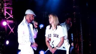 Backstreet Boys serenading girls at NKOTBSB Fenway show 6/11/11