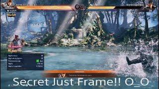 Hwoarang Secret Just Frame Move - Double Just Frame Combo WTF ?!  - Tekken 8