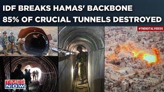 Israel's Big Win In Khan Younis | IDF Breaks Hamas' Backbone As 85% Of Strategic Tunnels Destroyed