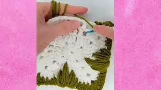 CROCHET: How to crochet a granny square for beginners /GTM STYLES