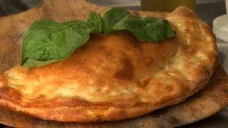 Mozzarella & Ricotta Calzone Recipe : Cooking Italian Style