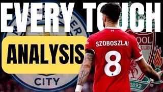 How to play in midfield I Dominik Szoboszlai vs Manchester City | EVERY Touch Analysis I Skills