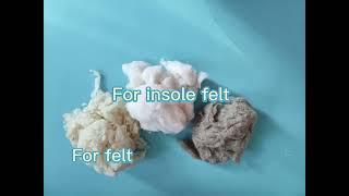 The uses of sheep wool