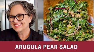 How to Make Restaurant Style Arugula Salad with Balsamic Vinaigrette | The Frugal Chef