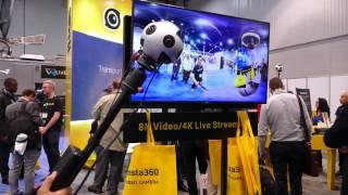 Insta360 Pro realtime stabilization with live streaming demo