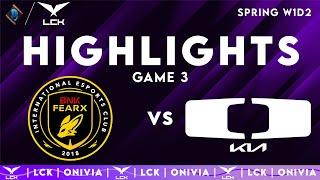 BFX vs DK Highlights Game 3 | LCK Highlights 2025 | BNK FEARX vs Dplus KIA by Onivia