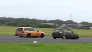 VW Golf 2 vs. Opel Kombi