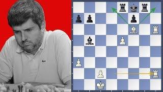 Danger - Split Rooks - Svidler vs Meier | Grenke Chess Classic 2019