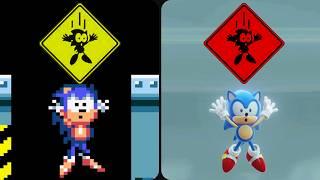 Evolution of Sonic Falling