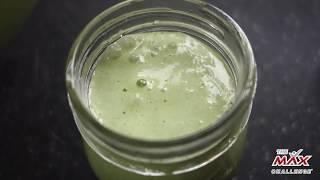 THE MAX Challenge Compliant Recipe - Vanilla Green Protein Shake