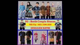 Baju Batik 128 | Baju Batik Untuk Anak | Jual Baju Batik Klaten IG: BATIK COUPLE ATASAN