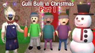 Gulli Bulli In Christmas Part 1 || GULLI BULLI CARTOON || CARTOON IN HINDI || MAKE JOKE HORROR