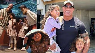 Dwayne Johnson Impressed By Daughters’ Voiceover Work in Moana 2: 'Much Better Than Daddy!'