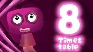 8 TIMES TABLE BY ABOUT ART