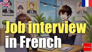 Job interview in French | Intensive learning | Perfect for Background Listening