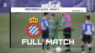 FULL MATCH RCD ESPANYOL "A"  vs  FUE CORNELLÀ "A"