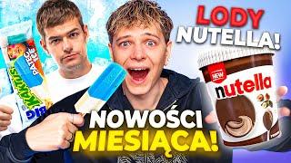 NOWE LODY PATECA?!  TESTUJĘ NOWOŚCI SŁODYCZOWE Z LUTEGO | Dominik Rupiński