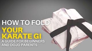 Folding a gi: tips, tricks and etiquette