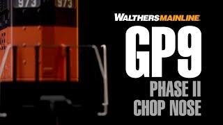 Walthers Mainline GP9 Phase II Chopped Nose