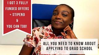 How to Apply for Graduate School in the US | Contacting Professors, App Fee Waivers, SOP & Lots More