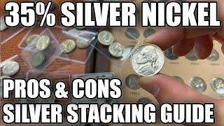 War Nickel Silver Stacking Guide: 35% Silver WWII Nickels as an Investment - Pros & Cons