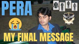 My Final Message to PERA Students and i uploaded a Practice paper of PERA  100 marks #pera