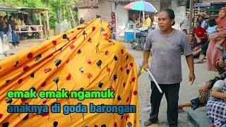 Barongan Galak!! Emak emak Sampai Ngamuk!! Barongan Woro Live Balongmulyo - WONG WORO