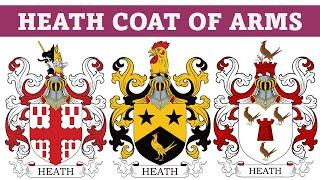 Heath Coat of Arms & Family Crest - Symbols, Bearers, History