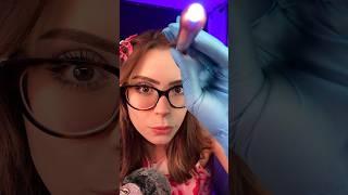 ASMR EYE EXAM ROLEPLAY  #shorts #asmr