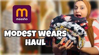 MEESHO HAUL || Modest fashion collectionsTop quality || Shanaanas || Malayalam