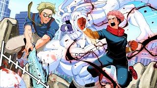 The New Mahoraga VS Awakened Yuji Jujutsu Kaisen Cursed Clash