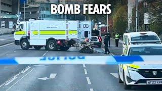 BOMB SQUAD SWOOP: Glasgow's Buchanan Bus Station & nearby uni locked down as public warned STAY AWAY