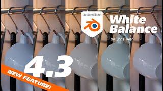 White Balance in Blender 4.3!