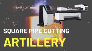 ArcBro CNC square pipe cutting machine demo - OD:60-400mm