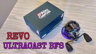 REVIEW AND UNBOXING NEW ABU GARCIA REEL REVO ULTRACAST BF8