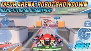 Mech Arena : Robot Showdown Basic Tutorial & Gameplay || Dhyx 19