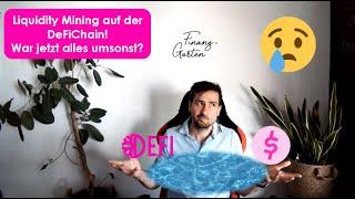 Liquidity Mining auf der DeFiChain. War jetzt alles umsonst?