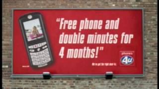 Phones4U - "Yeah Yeah" advertisement