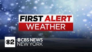 First Alert Weather: Monday snow a bigger event south of New York City