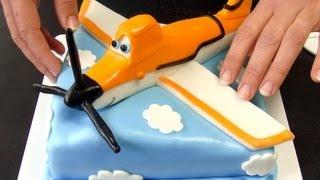 Disney Planes Cake - How To Tutorial (Dort Letadla)